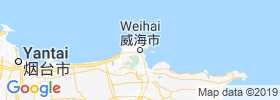 Weihai map